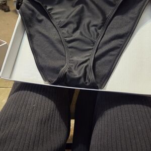 No Boundaries Men's Black Briefs